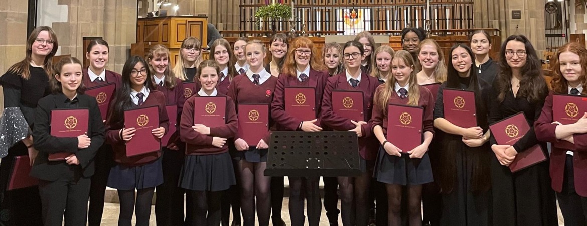 Choir visit to Blackburn Cathedral